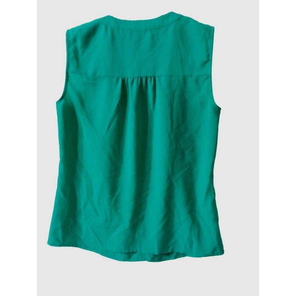 Women's Calvin‎ Klein Sleeveless Green Shirt Size Xs - Picture 2 of 16